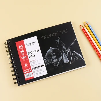 1 ADET 30 Sayfalık A3/A4/A5 Suluboya Eskiz Defteri Kağıt Çizim Boyama renkli kurşun kalem Kitap Okul Sanatçı Malzemeleri Yüksek Kaliteli