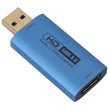 1 ADET USB Bilgisayar Yakalama Kartı Uyumlu Yakalama Kartı 4K 60Hz HD Video Yakalama Kartı USB3. 0 Yakalama Kartı