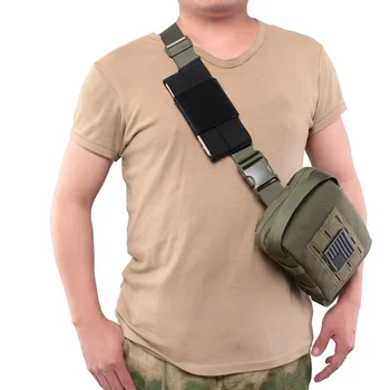 1000D Taktik Molle Kılıfı Açık Cep Telefonu Kılıfı Bel Çantası EDC Gadget Çantası akıllı telefon tutucu Çanta