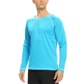 2022 Erkek Uzun Kollu T-shirt Spor Giyim Spor wetsuit Cry Fit Koşu Adam Rashguard Erkek T-shirt Spor Sıkıştırma T Shirt