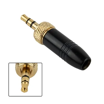 3.5 mm Stereo fiş konnektörü Değiştirme Sennheiser Kablosuz Mikrofon Kablosu Bağlamak İçin DPA Mikrofonlar