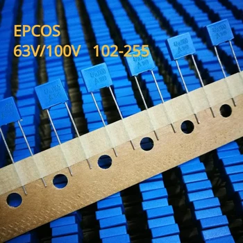5 adet EPCOS Güvenlik Plastik Film Düzeltme kondansatör 63V/100V 102/152/222/332/103/223/333/473/104/224/334/474/684/105/225 p = 5mm