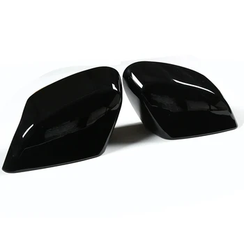 ABS Koruma yüzey koruma Kapak Corvette C8 2020-2023 Parlak Siyah Piyano Siyahı Yan Ayna Kalıplama Kapağı Dayanıklı