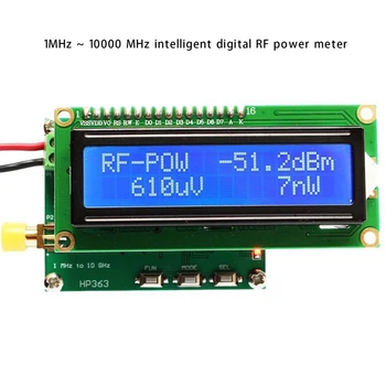 Akıllı Dijital RF Güç Ölçer 1 MHz İla 10 GHz-50 İla 0dBm RF Sinyal Ölçüm Cihazı Modülü Seti Zayıflama Değeri Kullanımı Kolay