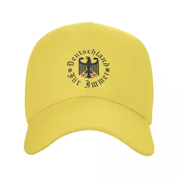 Alman İmparatorluğu Kartal beyzbol şapkası Punk Unisex Yetişkin Almanya arması Ayarlanabilir Baba Şapka Hip Hop Snapback yazlık şapkalar