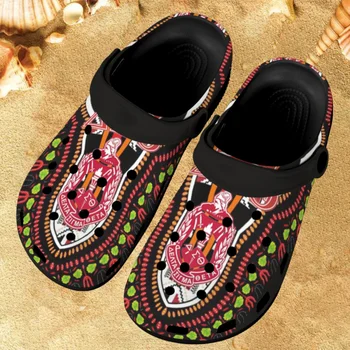 Amerikan Kardeşlik Sorority kadın terlik açık plaj slaytlar ışık moda bahçe Flats ayakkabı kaymaz kapalı sandalet yeni