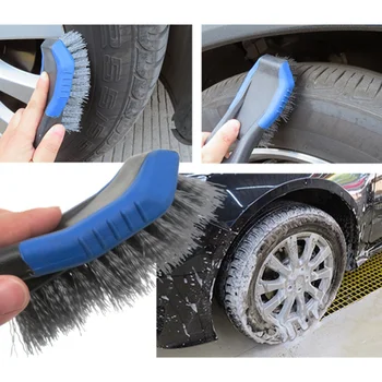 Araba Temizleme Fırçası Döşeme Temizleyici Araba Kamyon Araç Tekerlek Lastik Yıkama fırçası Pedalı Ayak Mat Temizleme Fırçası Aracı araba fırçası