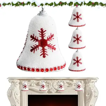 Bells yılbaşı dekoru Kolye Pirinç Çan Düğün Süslemeleri Şenlikli Ahşap Tatil Bells Noel Ağacı Kolye Parti Iyilik