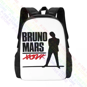 Bruno Mars 24K sihirli Tur SilhouetteBackpack büyük kapasiteli moda spor Stil