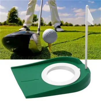 Cpe Plastik Yeşil Atıcı Uygulama Disk Sınırlı Değil Golf Atıcı Eğitmen Golf Malzemeleri golf vuruş Uygulama Disk Ofis Ev