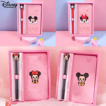 Disney Mickey Minnie Dizüstü Nötr Kalem Seti El Hesabı Defter Jel Kalem Öğrenci Yazma Günlüğü Kitap Okul Kırtasiye Malzemeleri