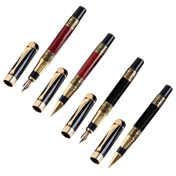 Doldurulabilir dolma kalem Tükenmez Kalem İmza Tükenmez Kalem Hediye Erkekler ve Kadınlar için D5QC