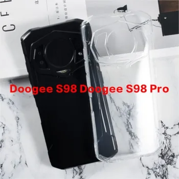 doogee s98 s98 pro doogee s98 s98pro s 98 yumuşak silikon tpu arka kapak kılıfı koruyucu koruyucu kabuk tampon durumda koruma kalkanı