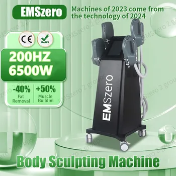 EMSzero Neo Vücut Şekillendirici Makineleri Profesyonel 6500w RF 2024 Zayıflama EMS Hıemt Kas Teşvik Cihazı
