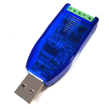 Endüstriyel USB RS485 RS232 Dönüştürücü Yükseltme Koruması RS485 Dönüştürücü Uyumluluğu V2. 0 Standart-485 Konnektör