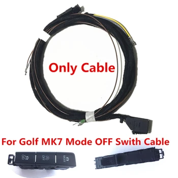 ESP kapalı MODU Sürüş Desen Otomatik Start & Stop Anahtarı Düğmesi Kablo soket kablo demeti Araba aksesuarları Golf 7 Için MK7 5GG927137E