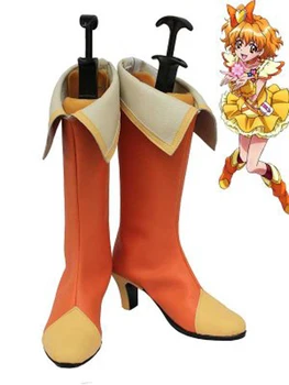 Güzel Tedavi Tedavi Çam Cosplay Çizmeler Ayakkabı Anime Parti Cosplay Çizmeler Custom Made Yetişkin Kadınlar için yüksek Topuk Ayakkabı