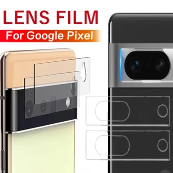 HD Temperli Cam Piksel 7 Pro 6A 4 XL Lens koruyucu film Kamera Koruyucu için Google Piksel 7Pro 7A Pixel6 6Pro Pixel4 4XL