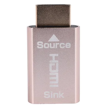 HDMI Kilit Ekranı Sinyal Tutucu KVM HDMI2. 0 Sanal Adaptörü EDID DDC Kukla Fiş HDMI Ekran Emülatörü kadar 3840X2160