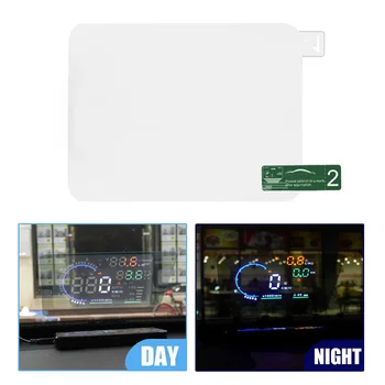 HUD Filmi Evrensel Araba Head-up Ekran Özel Evrensel şeffaf film Yansıtıcı Cam Filmi GPS Navigasyon Araçları