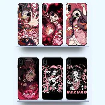 Kamado Nezuko iblis avcısı anime telefon kılıfı Xiaomi redmi İçin not 12 11 10 7 8 9 4G 5G T S ı ultra poco X3 pro