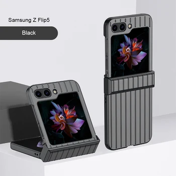 Katlanır Ekran Telefon Flip samsung kılıfı Galaxy Z Flip 5 Flip5 Çok Renkli Seçeneği Her şey dahil Anti-sonbahar Koruyucu Kılıflar Yeni