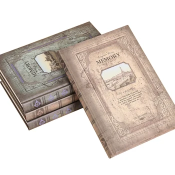 Klasik Avrupa Tarzı Seyahat Günlüğü Kitap Eski Stil Ciltli Defter Iş Ofis Iş Not Defteri Kırtasiye Hediye 100gms