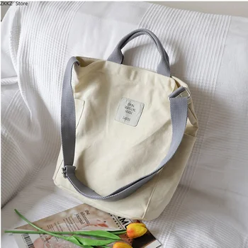 Kore Sanat Tuval omuzdan askili çanta Çanta Basit Küçük Taze askılı çanta Rahat Bez Çanta alışveriş çantası Çantalar ve Çanta