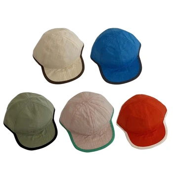 Nefes Bebek Kap Geniş Ağız beyzbol şapkası Toddler Şapka Yaz Vizör Kapağı