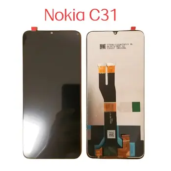 Nokia için C31 TA-1499, TA-1497, TA-1493 Lcd ekran dokunmatik ekran digitizer