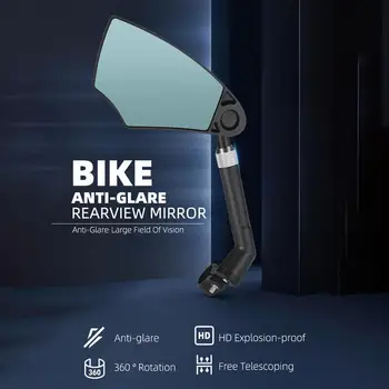 Parlama Önleyici Bisiklet Aynası Çok Amaçlı Bisiklet Aksesuarları Dağ Ve Yol Bisikleti Scooter Veya Motosiklet Genişletmek Görsel Aralığı
