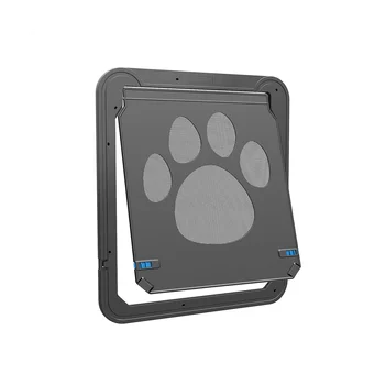 Pet Kitty Köpek Kapı Flap Kapısı Açacağı Kontrollü Giriş Elektronik Ekran Pencere Koruyucu Duvar Cibinlik (Büyük)
