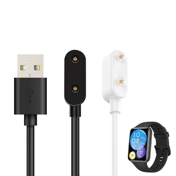 Smartwatch Şarj Cihazı USB şarj kablosu için Huawei İzle Fit 2 / Yeni / Mini Bant 8/7/6 Pro Band7 Onur ES Smartband Akıllı Aksesuarlar