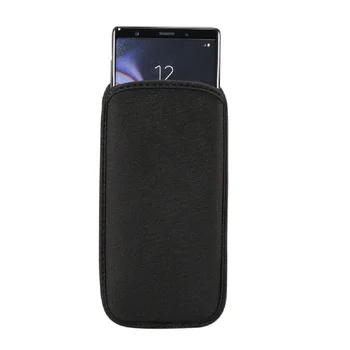 Sony Xperia 1 V için (2023) Kılıf Neopren Darbeye Dayanıklı Çorap Kapağı-Siyah