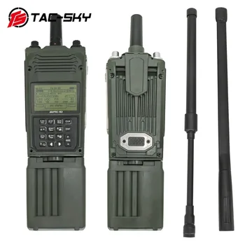 TS TAC-SKY Taktik PRC-163 Harris Askeri Radyo Kukla Sanal Kutu PRC 163 Fonksiyonel Olmayan Walkie Talkie Modeli Baofeng UV5R