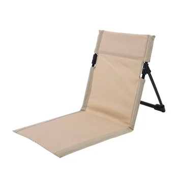 Ultralight Açık katlanır plaj sandalyesi Kamp hafif tek sandalye Kamp taşınabilir boş sandalye seyahat all-in-one arkalığı