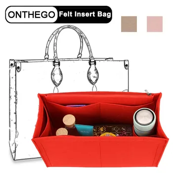 Uyar ONTHEGO Tote Premium Keçe Ekle çanta düzenleyici kozmetik çantası el Çantası şekillendirici Organizatör Seyahat İç Çanta