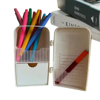 Yeni Buzdolabı kalemlik Masası kalemlik Yaratıcı Kalem Bardak Beyaz Kuru silinebilir kalem Bardak Boya Kalemi Küçük Makas