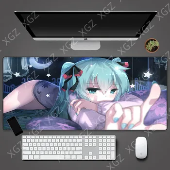 YuzuoanXL Seksi anime fare altlığı Ofis Ev Bilgisayar PC Oyun Klavyesi Lastik Pedi Masaüstü Büyük Oyun Su Geçirmez kaymaz